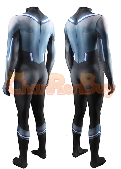 Nightwing Costume Cosplay Dick Grayson Bodysuit For Adult Kid