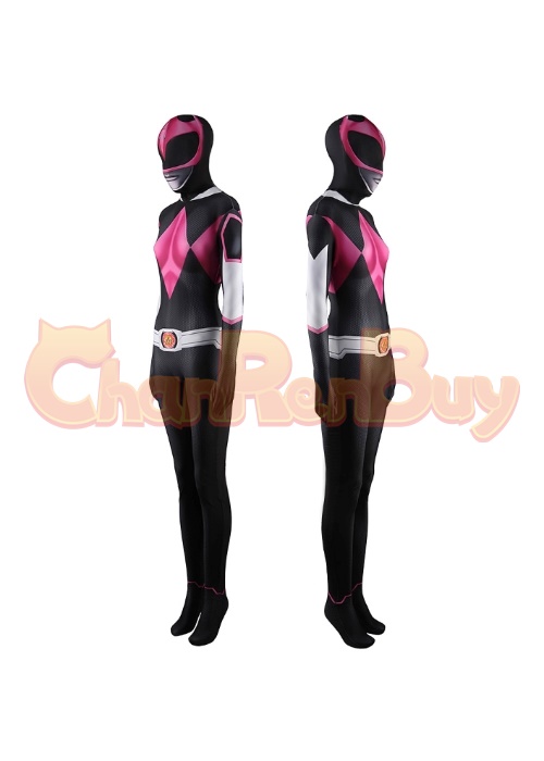 Mighty Morphin Ranger Slayer Costume Cosplay Bodysuit for Adult Kid