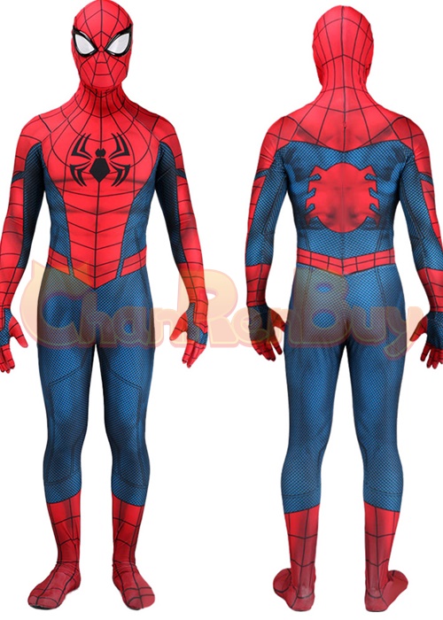 Ultimate Spider-Man Cosplay Bodysuit Ver. 6 for Adult Kid