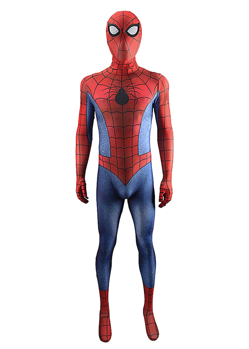 Spider-Man Cosplay Peter Parker Bodysuit Ver.7 for Adult Kid