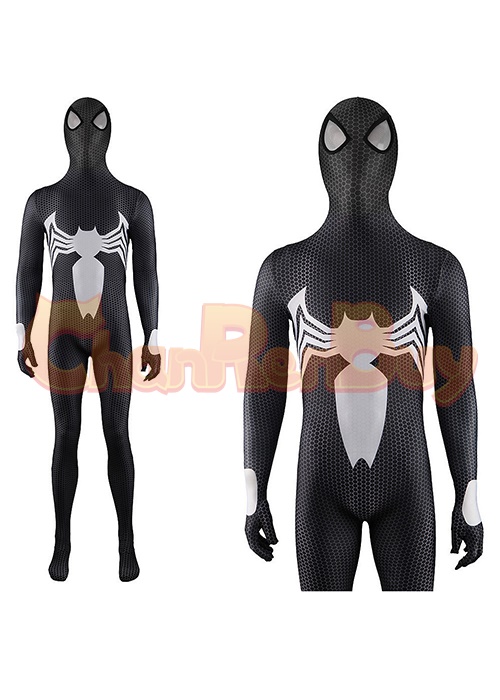 Symbiote Spiderman Costume Cosplay Venom: Let There Be Carnage Bodysuit for Adult Kid