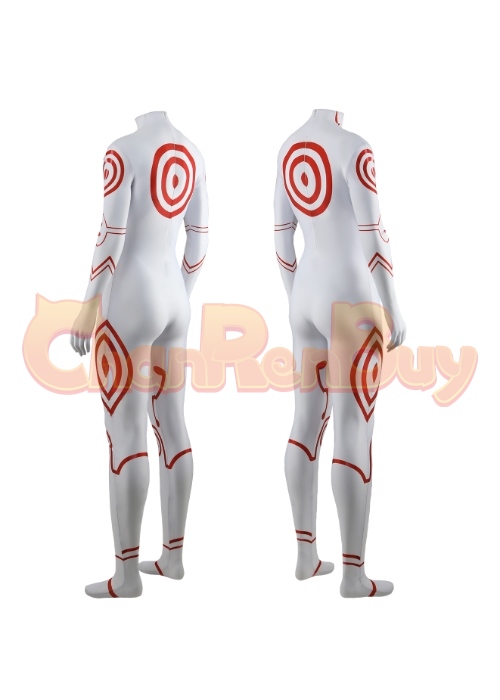 DEADMAN WONDERLAND Shiro Costume Cosplay Bodysuit for Adult Kid
