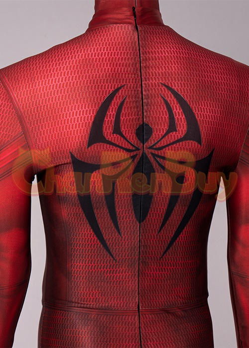 Spider-Man Across The Spider-Verse Scarlet Spider Bodysuit Costume Cosplay Suit