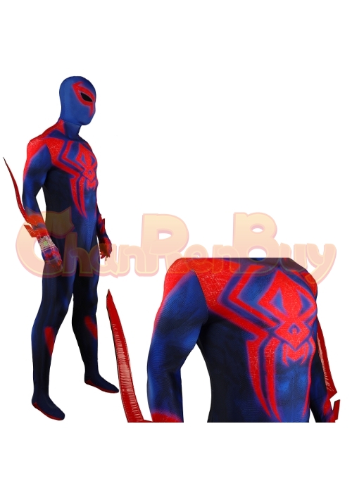 Spider-Man 2099 Costume Cosplay Bodysuit for Adult Kid Ver. 4