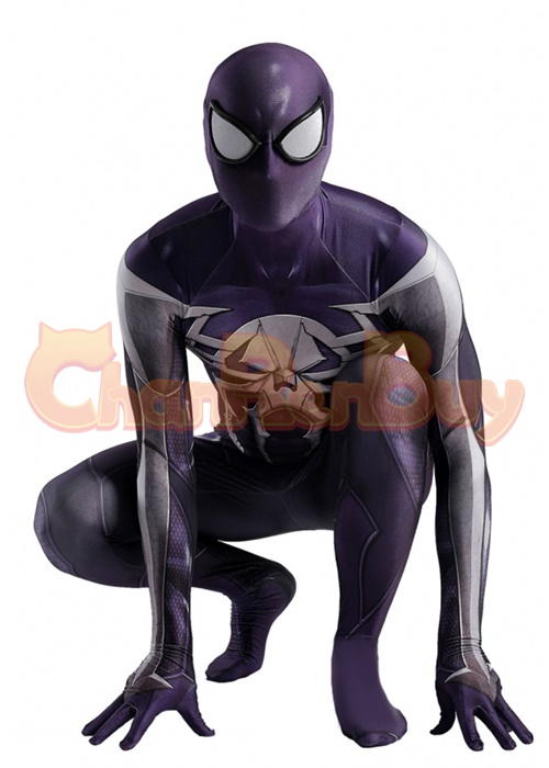 Spider-Man 2099 Costume Cosplay SYMBIOTE Suit Bodysuit for Adult Kid
