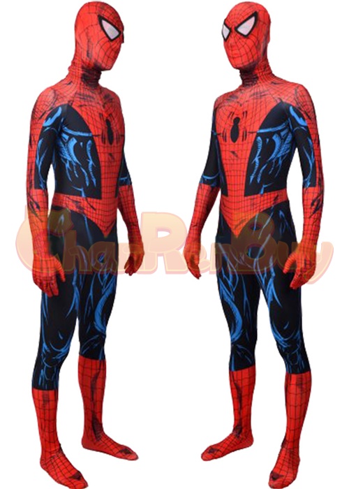 Ultimate Spider-Man Peter Parker Costume Cosplay Bodysuit Ver.4 for Adult Kid