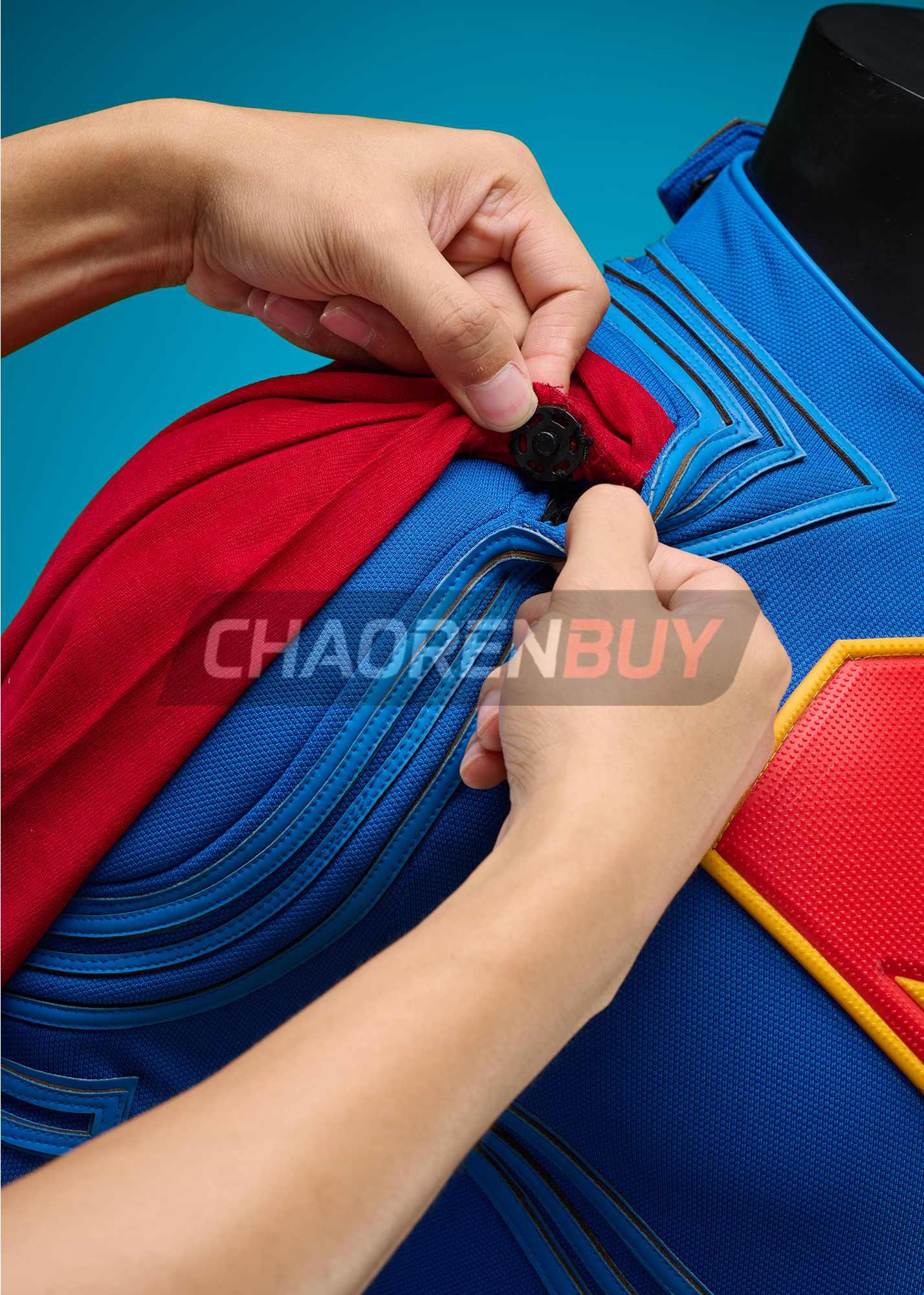 Superhero Man Costume Suit Cosplay Detail Top Level Ver