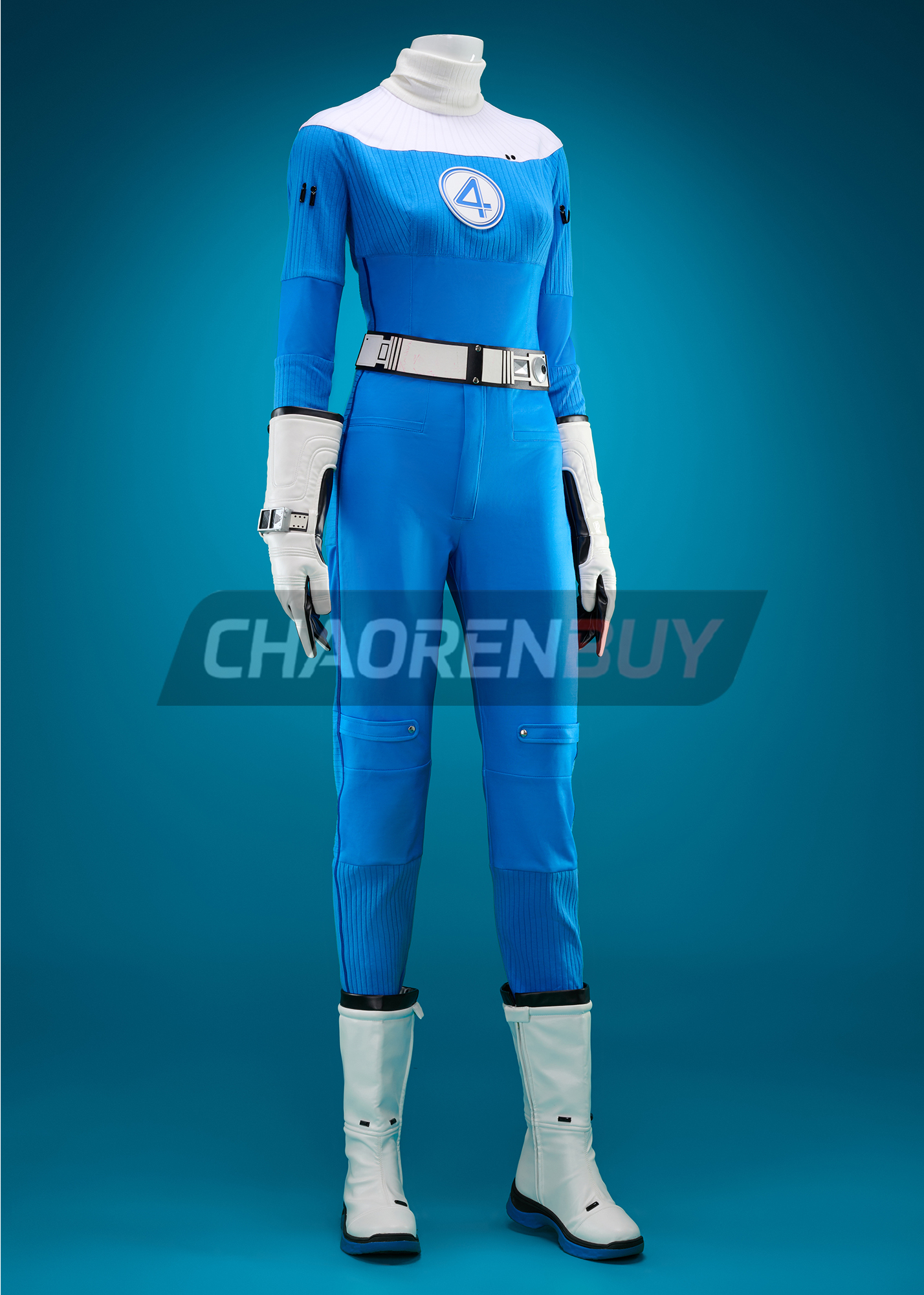 Invisible Woman Costume The Fantastic Four Susan Storm Suit Cosplay Upgrade Ver