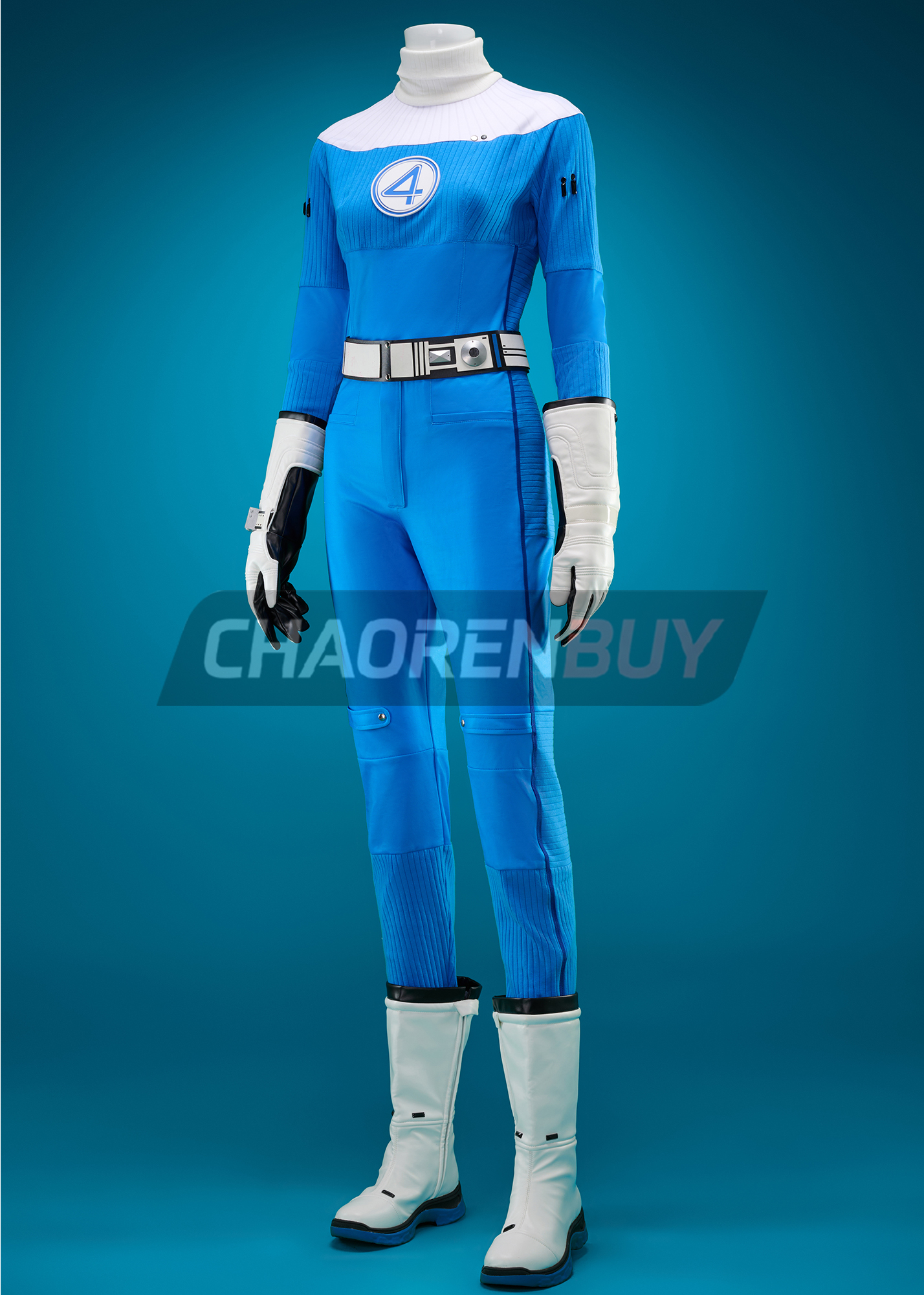 Invisible Woman Costume The Fantastic Four Susan Storm Suit Cosplay Upgrade Ver