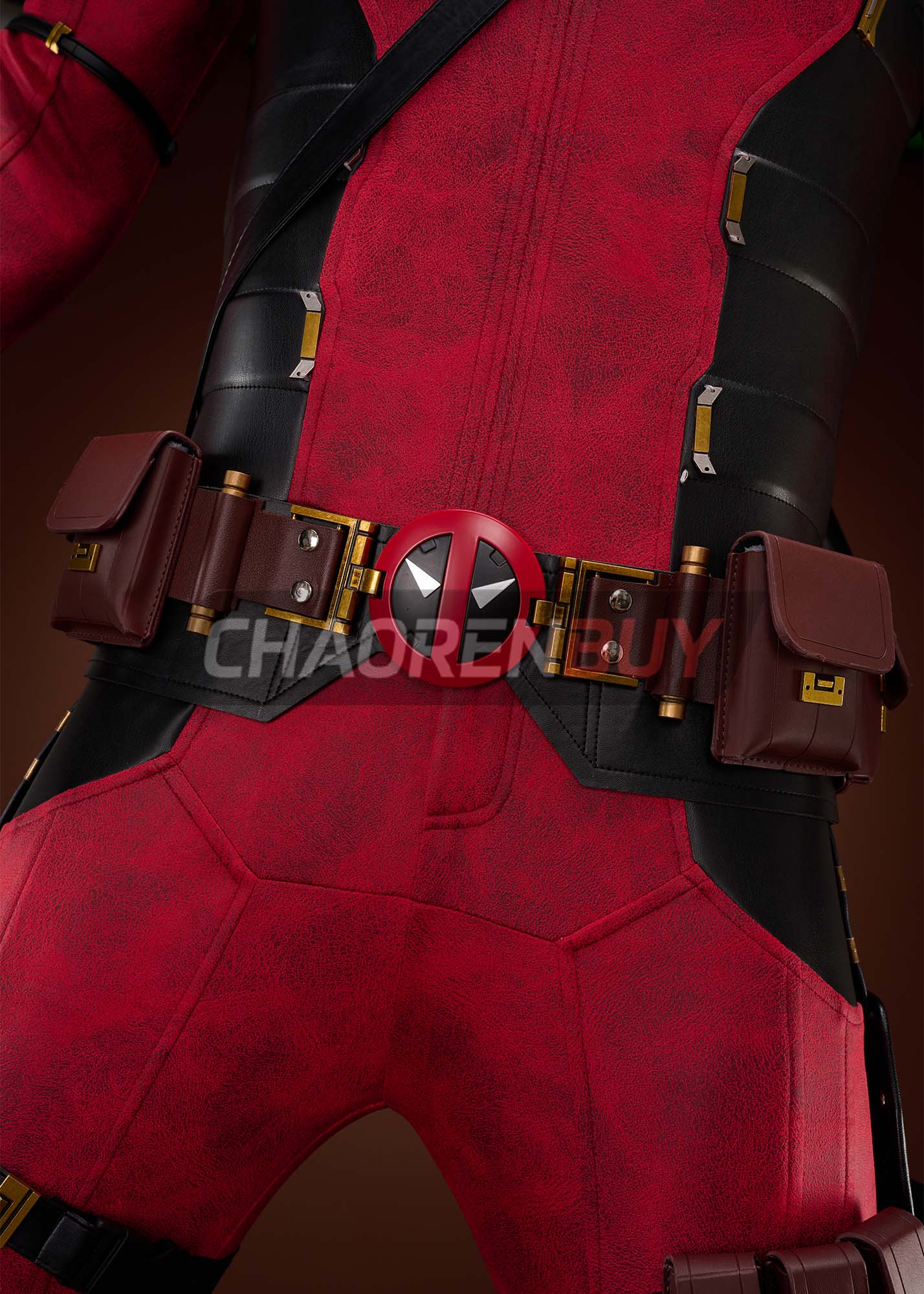 Wade Wilson Costume Deadpool & Wolverine Suit Cosplay Top Level