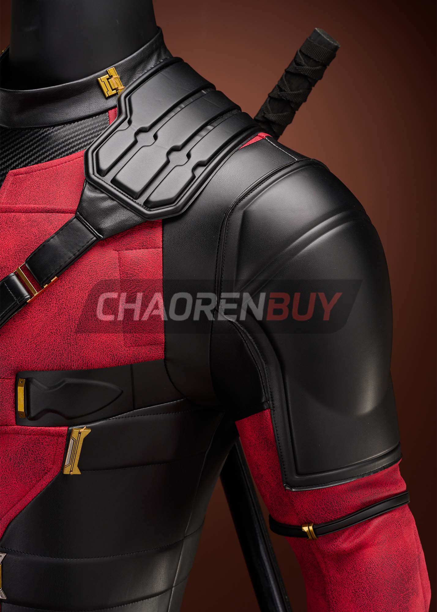 Wade Wilson Costume Deadpool & Wolverine Suit Cosplay Top Level