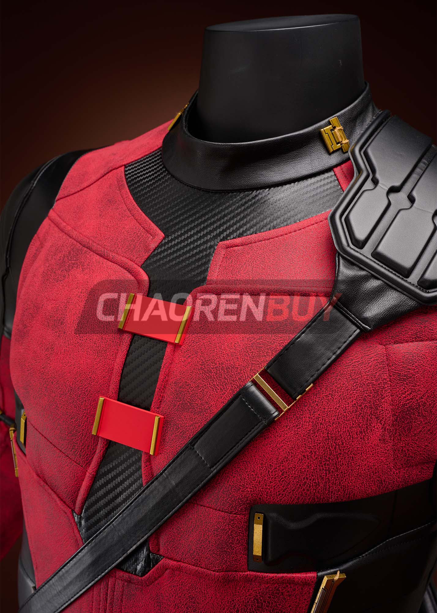 Wade Wilson Costume Deadpool & Wolverine Suit Cosplay Top Level