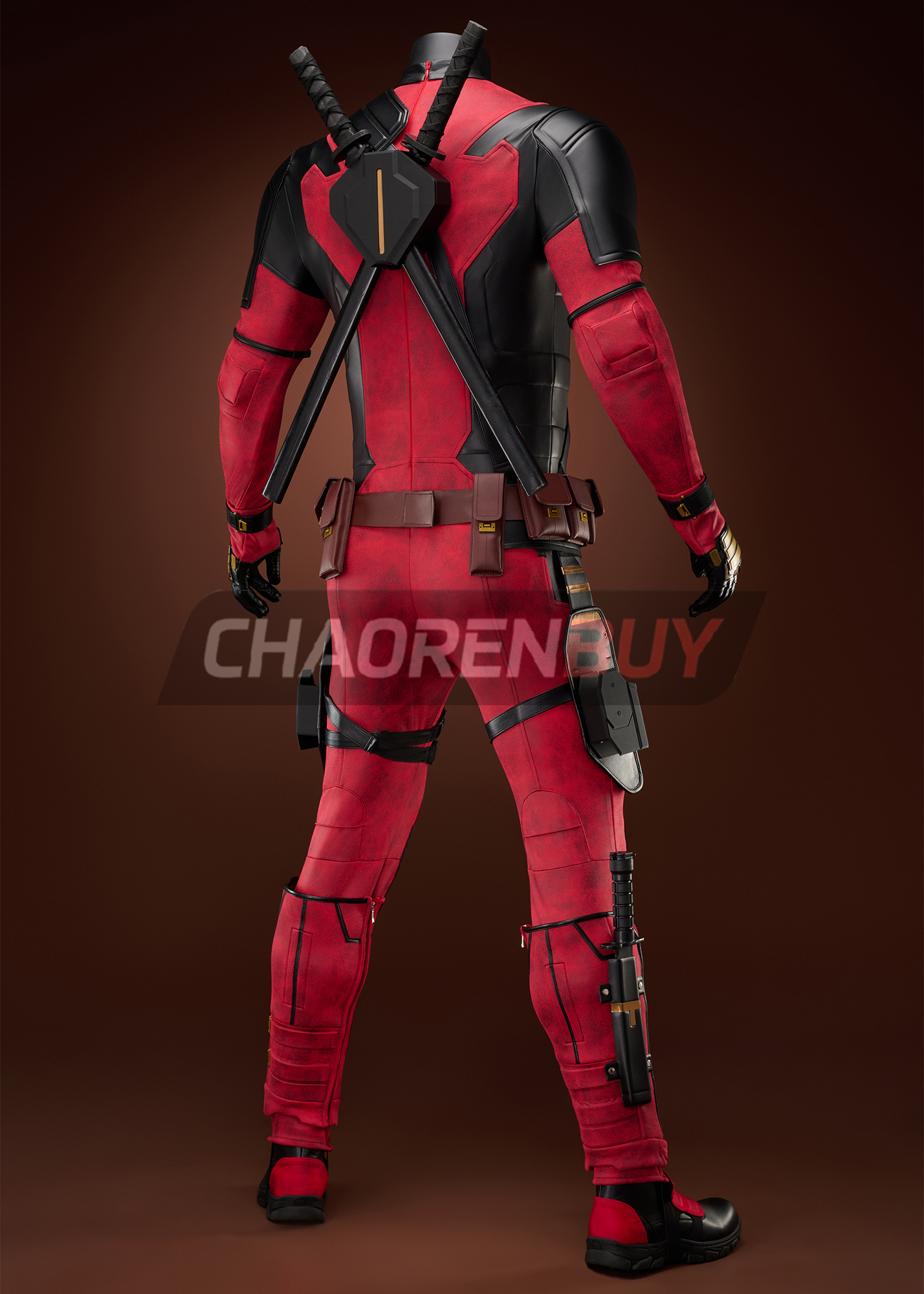 Wade Wilson Costume Deadpool & Wolverine Suit Cosplay Top Level