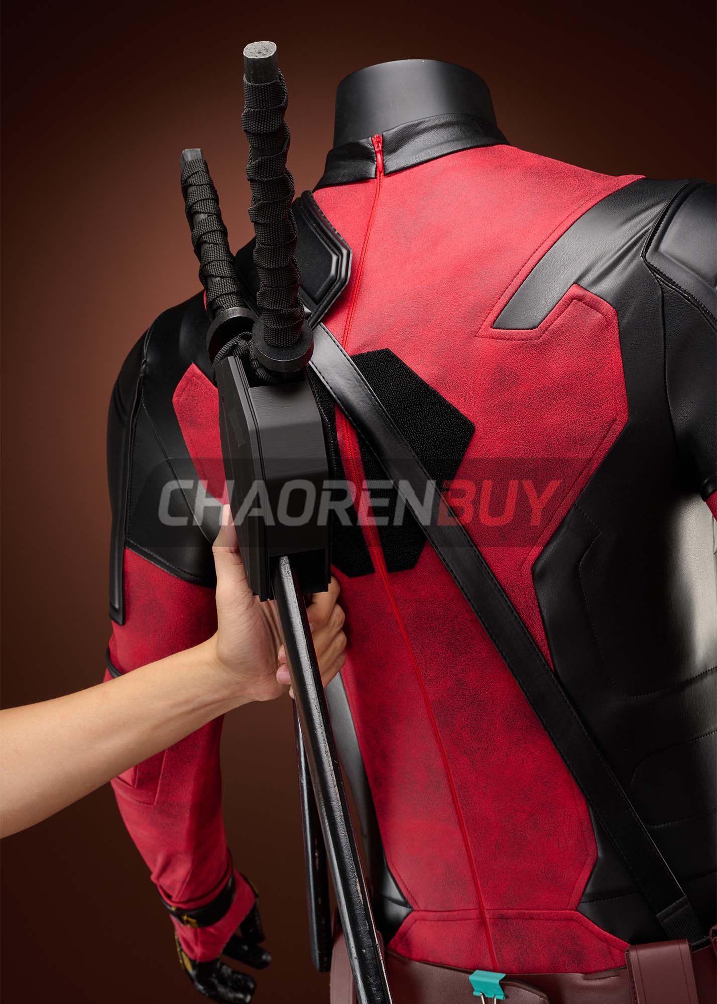 Wade Wilson Costume Deadpool & Wolverine Suit Cosplay Top Level