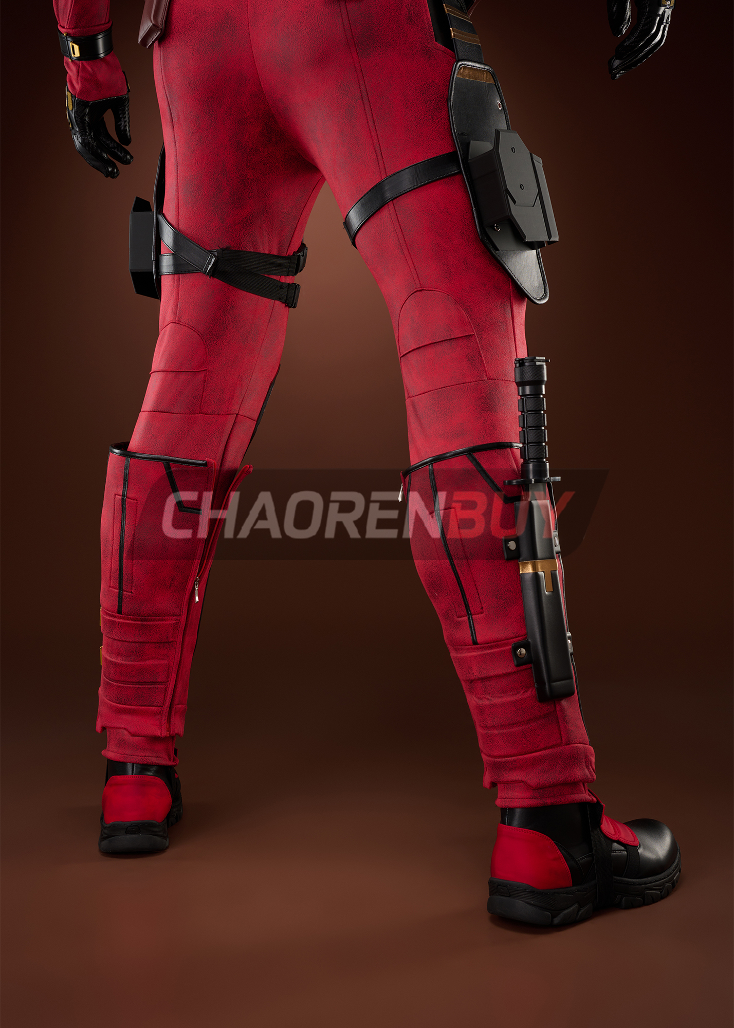 Wade Wilson Costume Deadpool & Wolverine Suit Cosplay Top Level