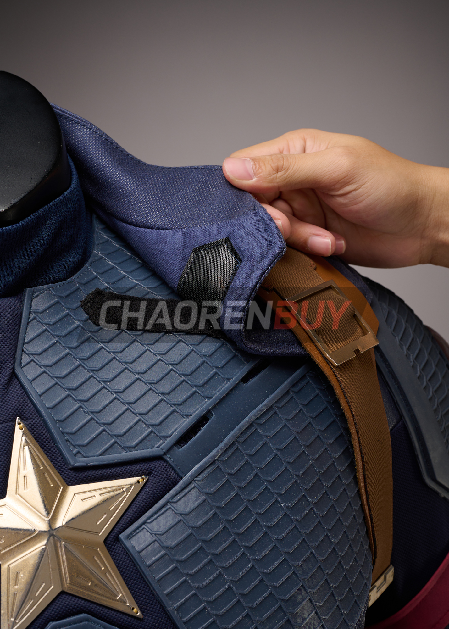 Captain America Costume Avengers Endgame Suit Cosplay Upgrade Ver