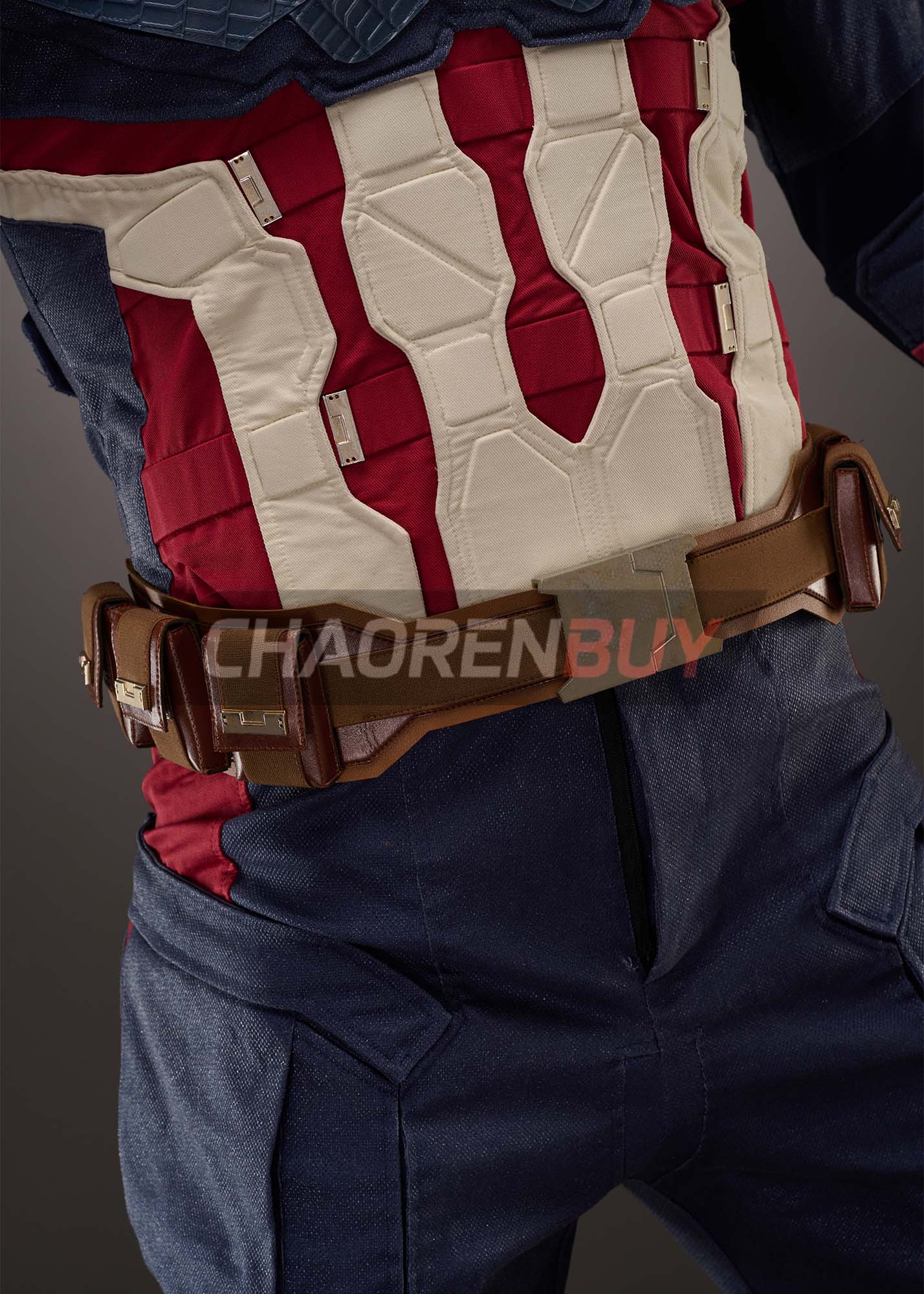 Captain America Costume Avengers Endgame Suit Cosplay Upgrade Ver