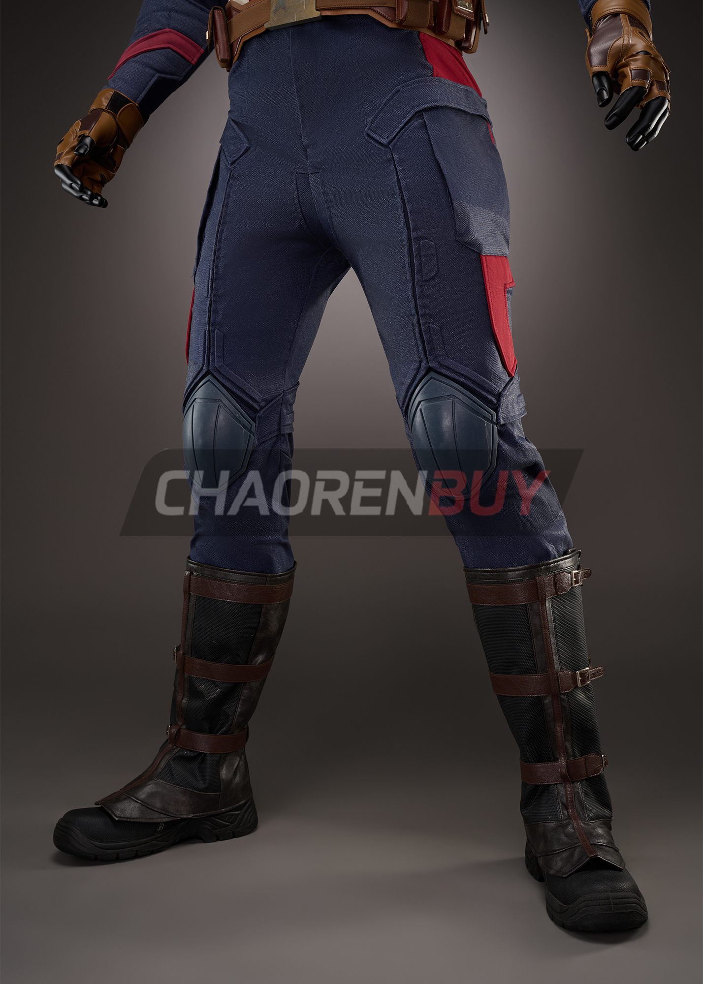 Captain America Costume Avengers Endgame Suit Cosplay Upgrade Ver