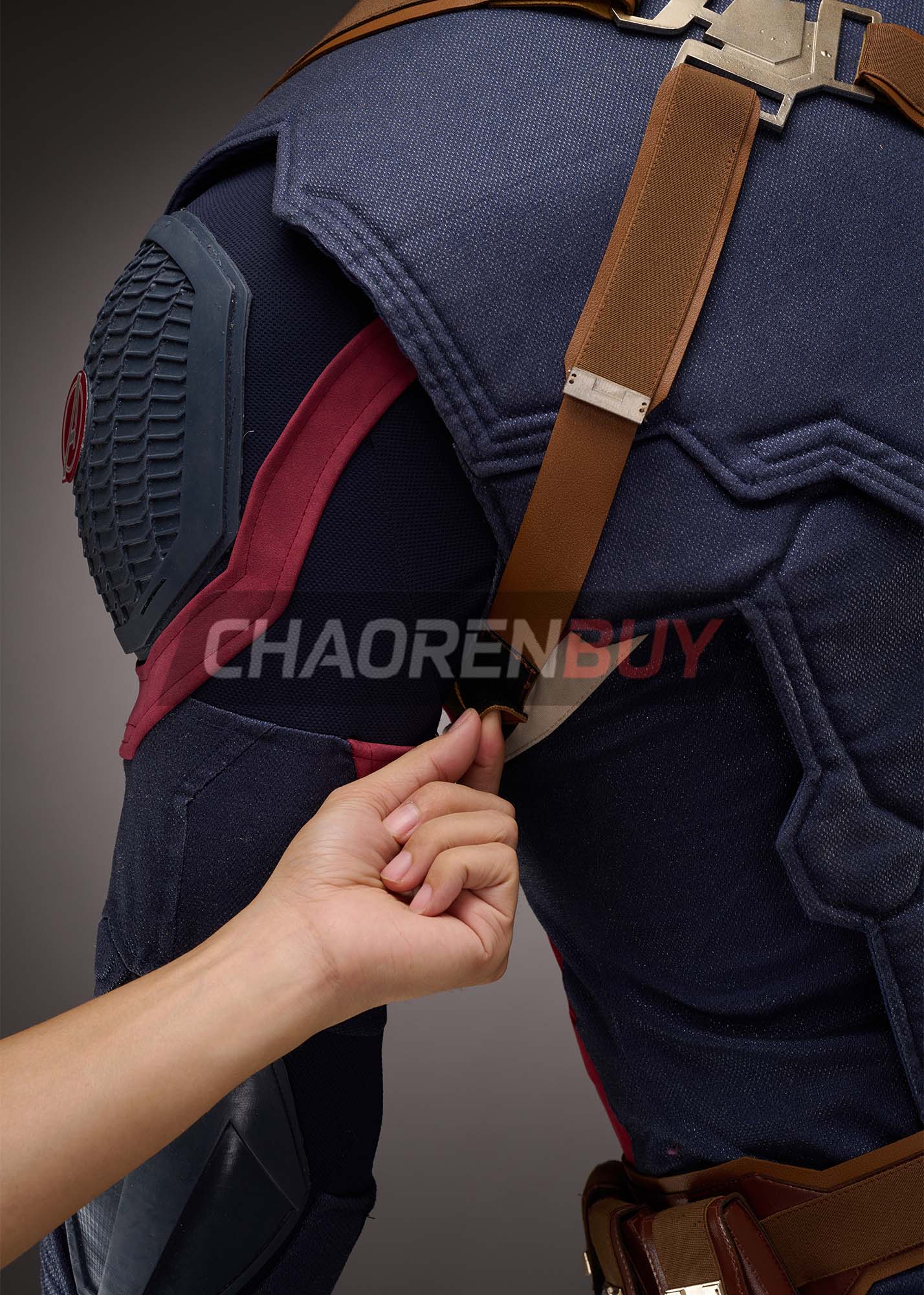 Captain America Costume Avengers Endgame Suit Cosplay Upgrade Ver