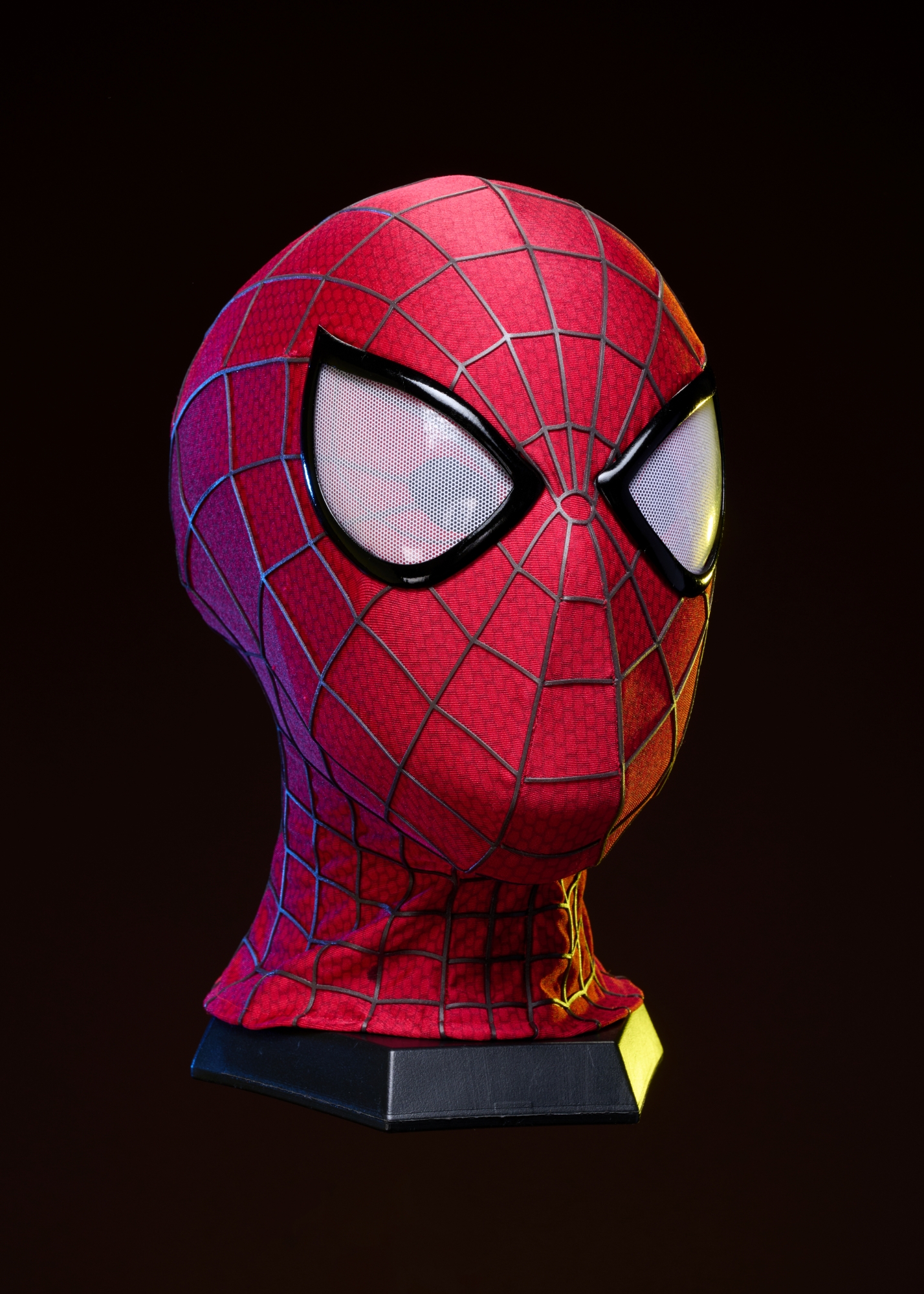 Peter Parker Mask The Amazing Spider Superhero Man Cosplay Top Level