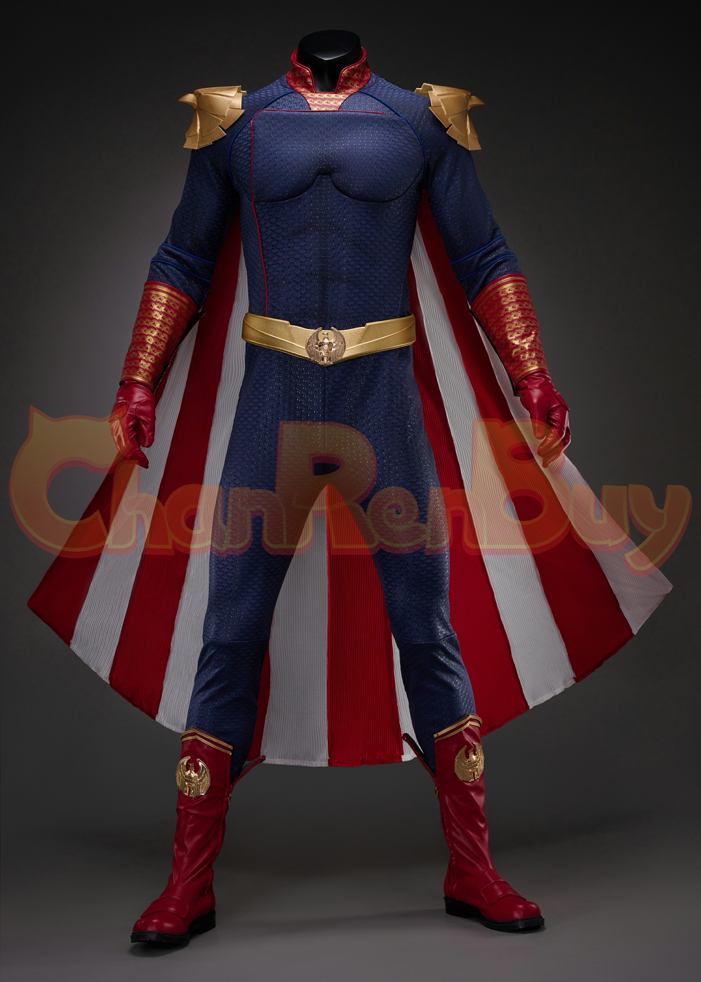 Homelander Costume The Boys Season 4 Suit Cosplay Upgrade Ver