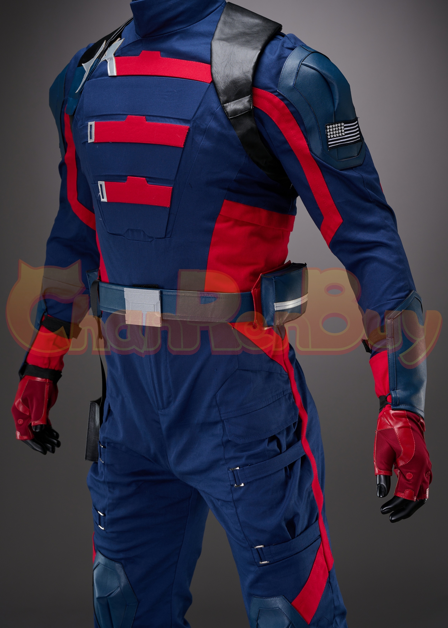 Captain America U.S. Agent Costume John Walker The Falcon and the Winter Soldier Suit Cosplay
