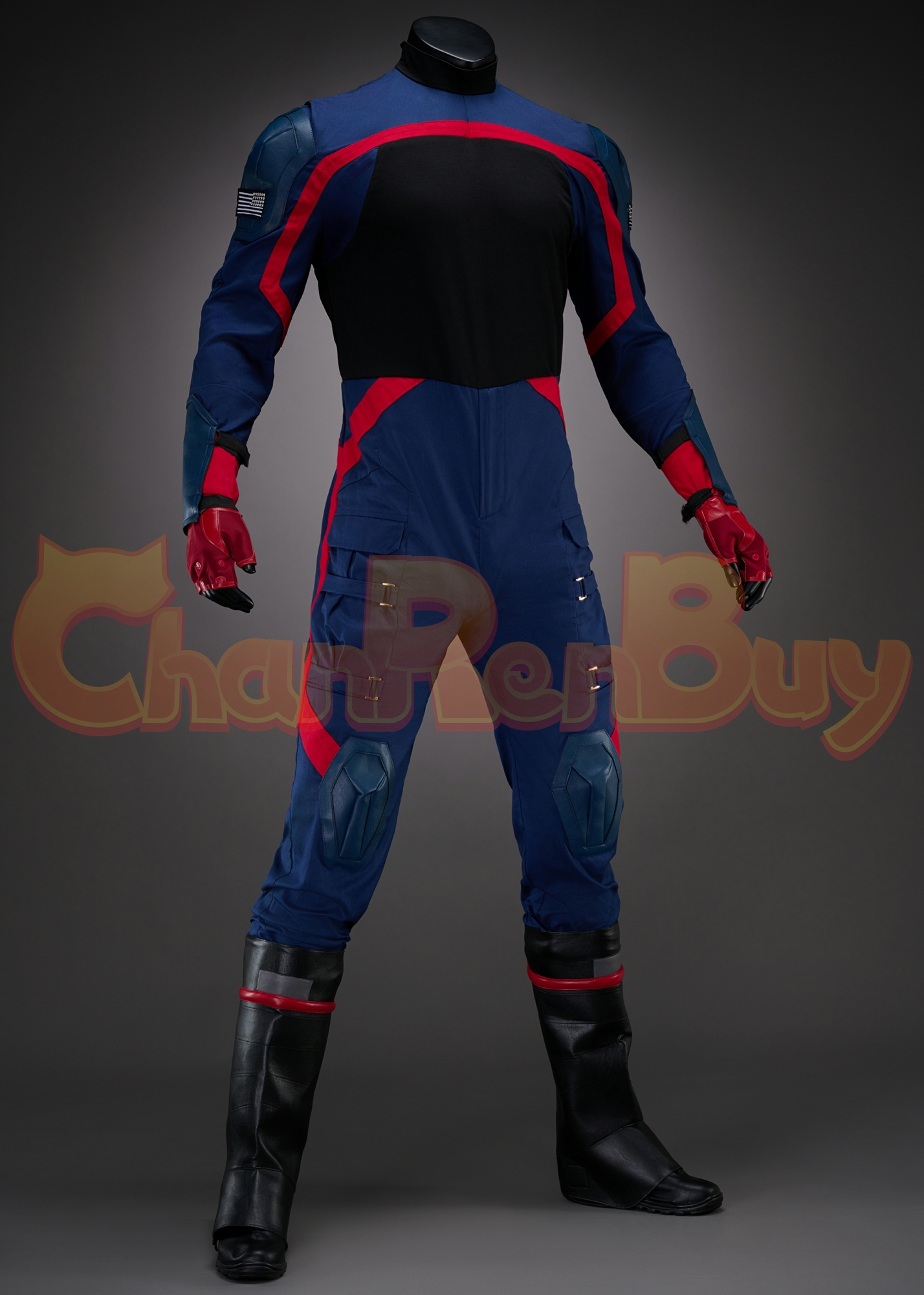 Captain America U.S. Agent Costume John Walker The Falcon and the Winter Soldier Suit Cosplay