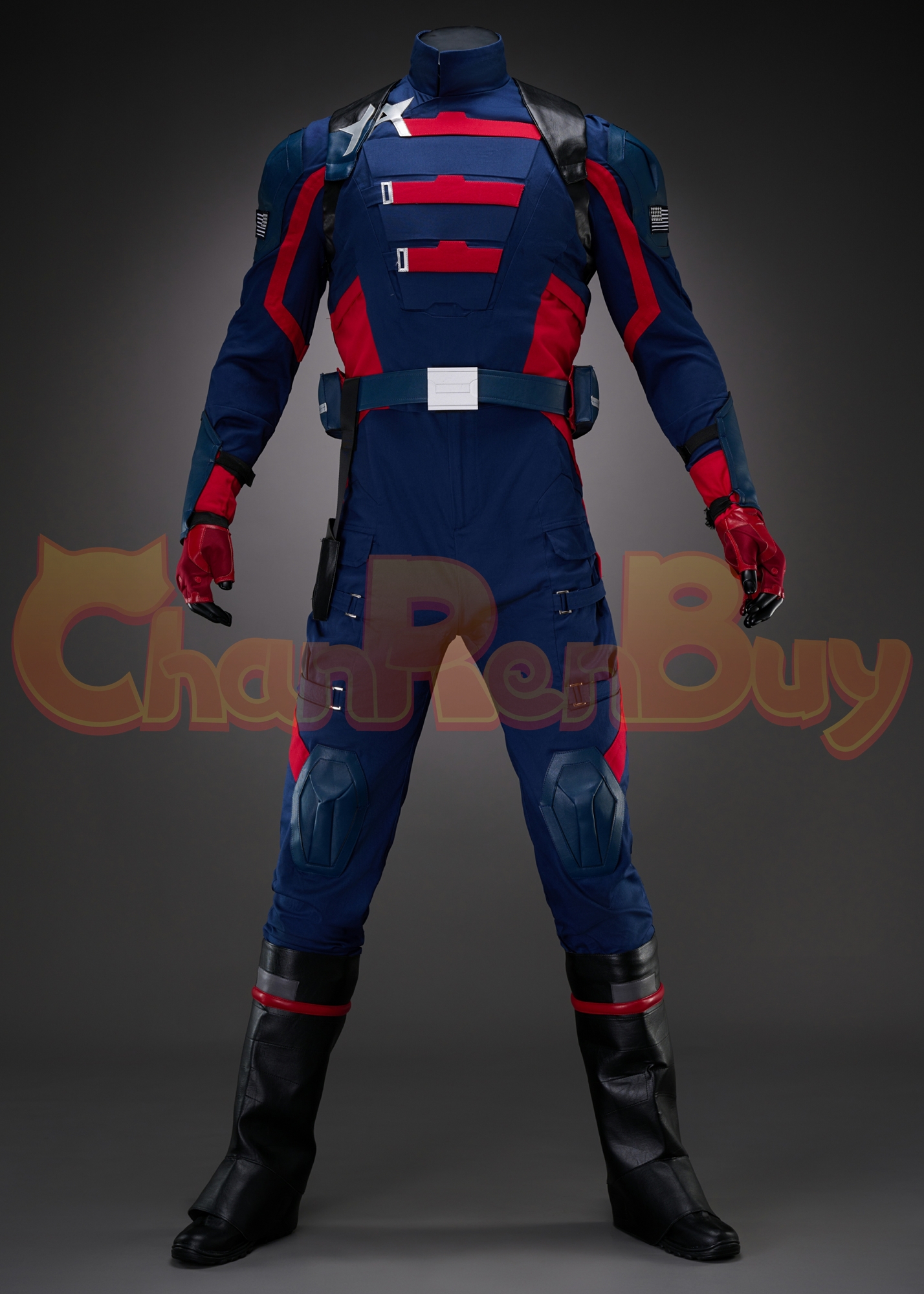 Captain America U.S. Agent Costume John Walker The Falcon and the Winter Soldier Suit Cosplay