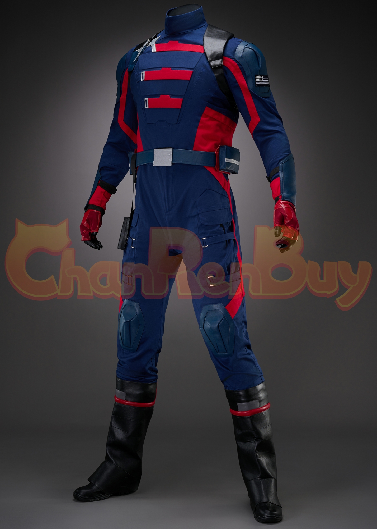 Captain America U.S. Agent Costume John Walker The Falcon and the Winter Soldier Suit Cosplay