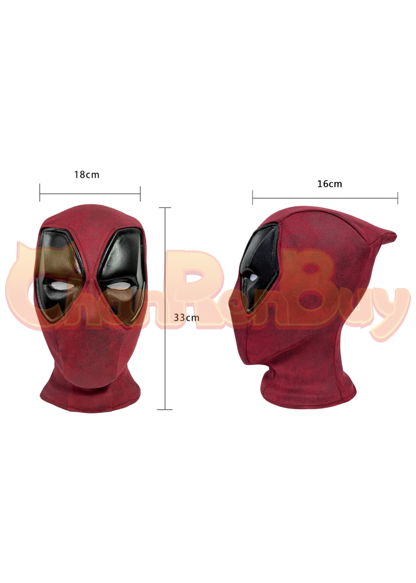 Deadpool 3 Mask Wade Wilson Cosplay Helmet Without Magnetic