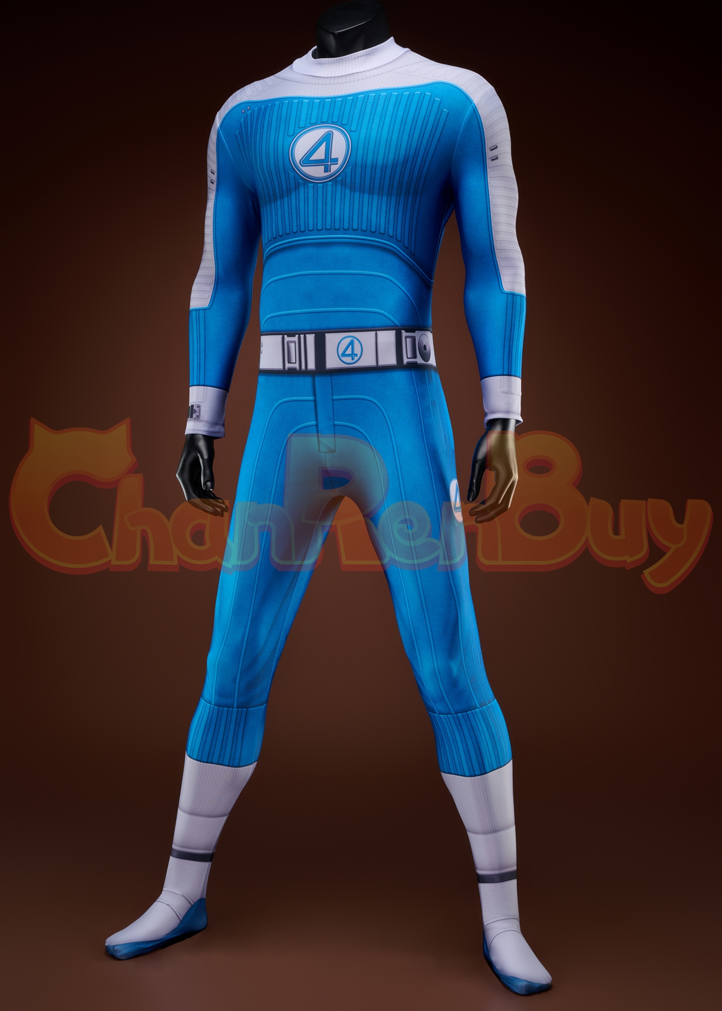 The Thing Costume The Fantastic Four: First Steps Cosplay Bodysuit