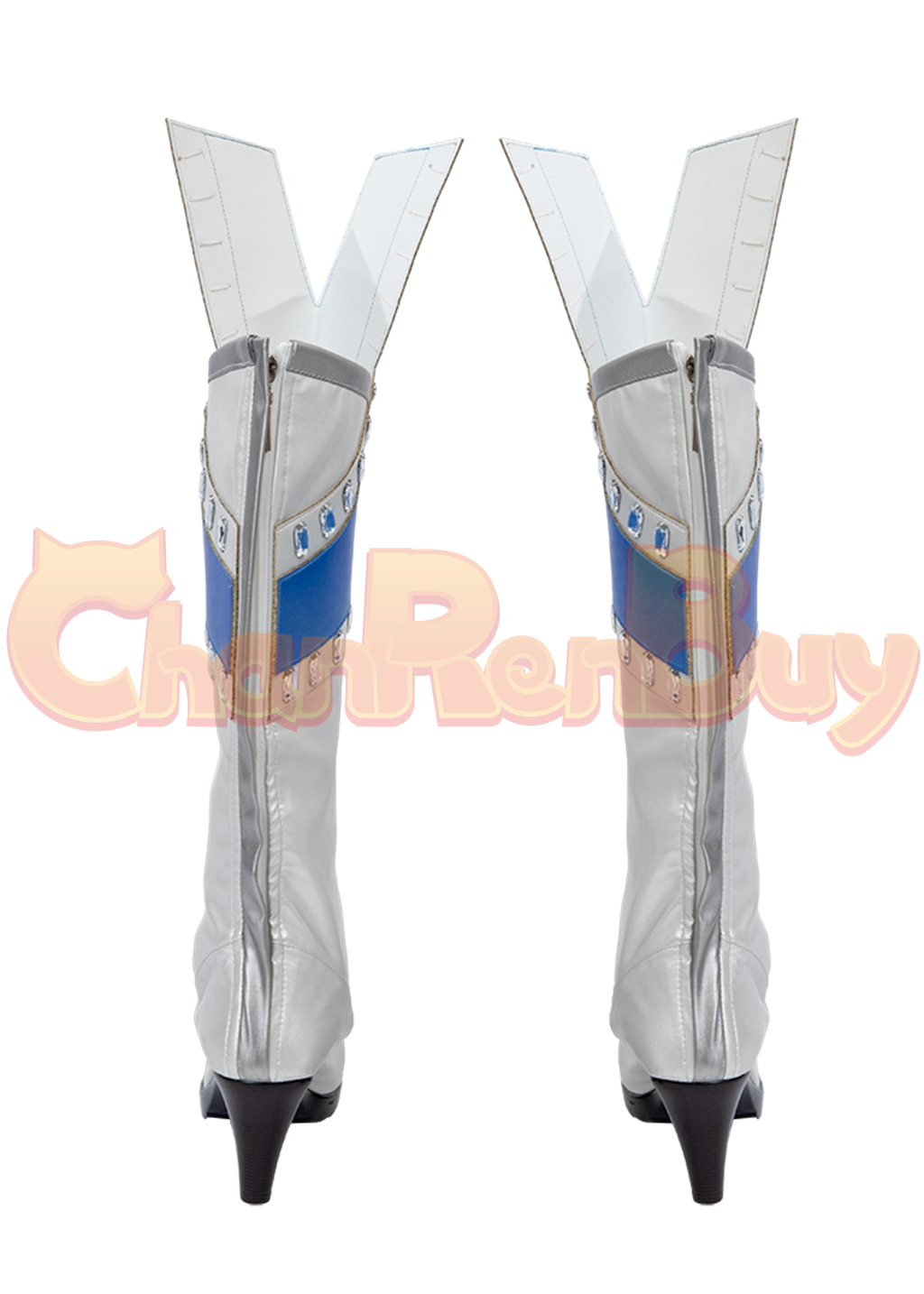 Emma Frost Boots Women Marvel Rivals Shoes Cosplay