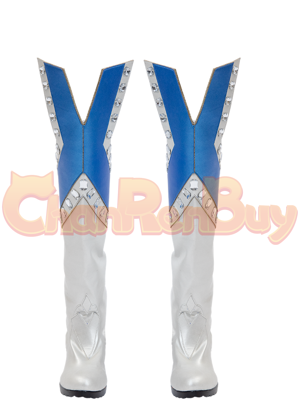 Emma Frost Boots Women Marvel Rivals Shoes Cosplay