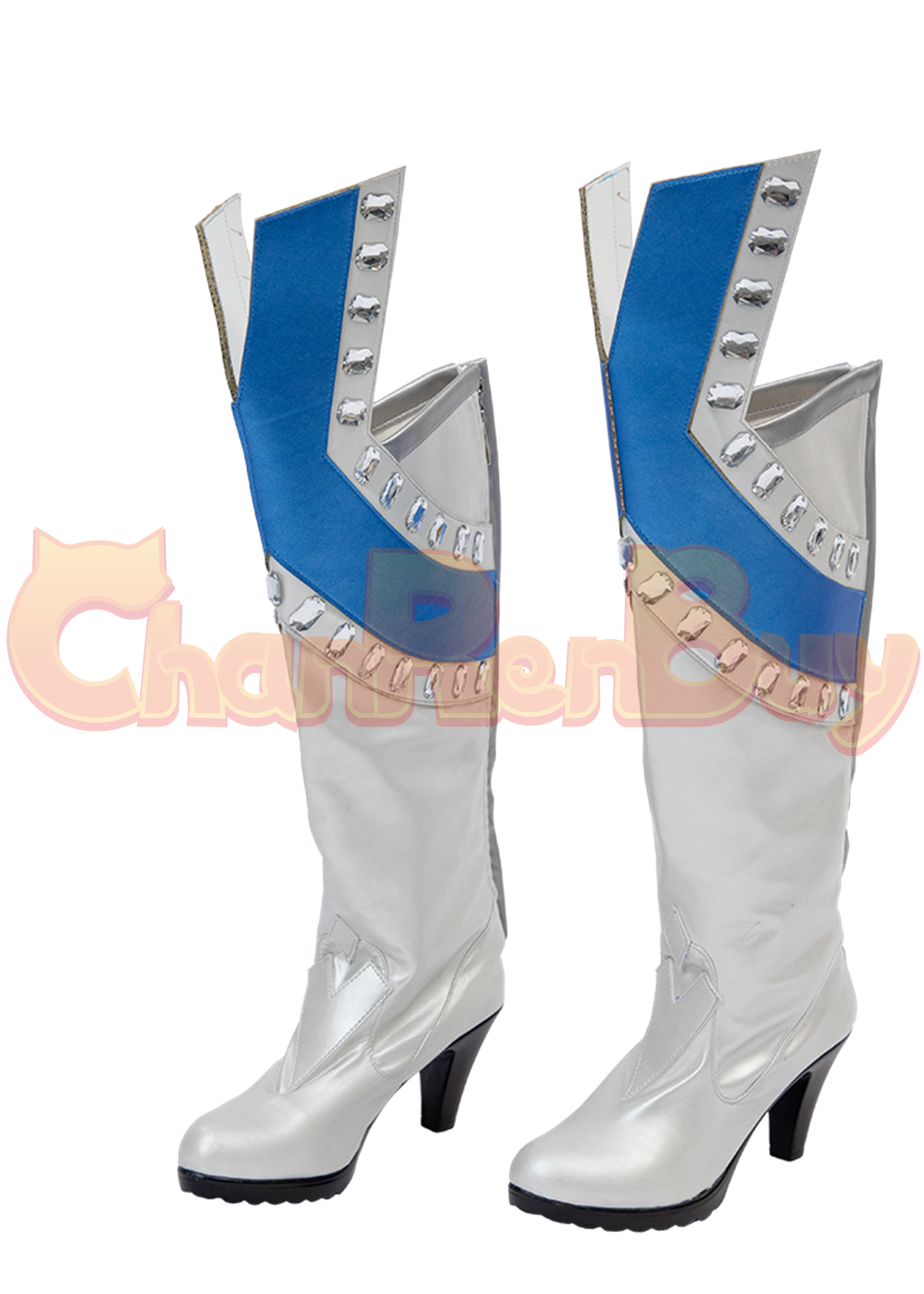 Emma Frost Boots Women Marvel Rivals Shoes Cosplay