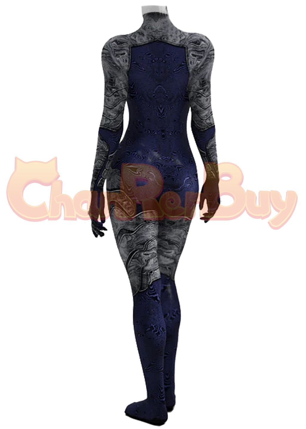 Blue Beetle Costume Bodysuit Cosplay Female Ver for Adult Kids