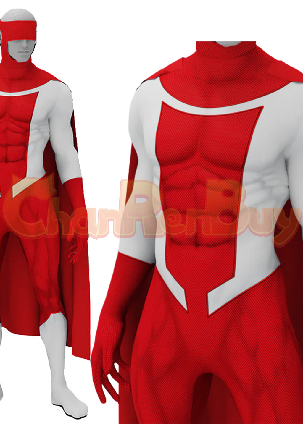 Omni Mark Costume Invincible Bodysuit Cosplay for Adult Kids