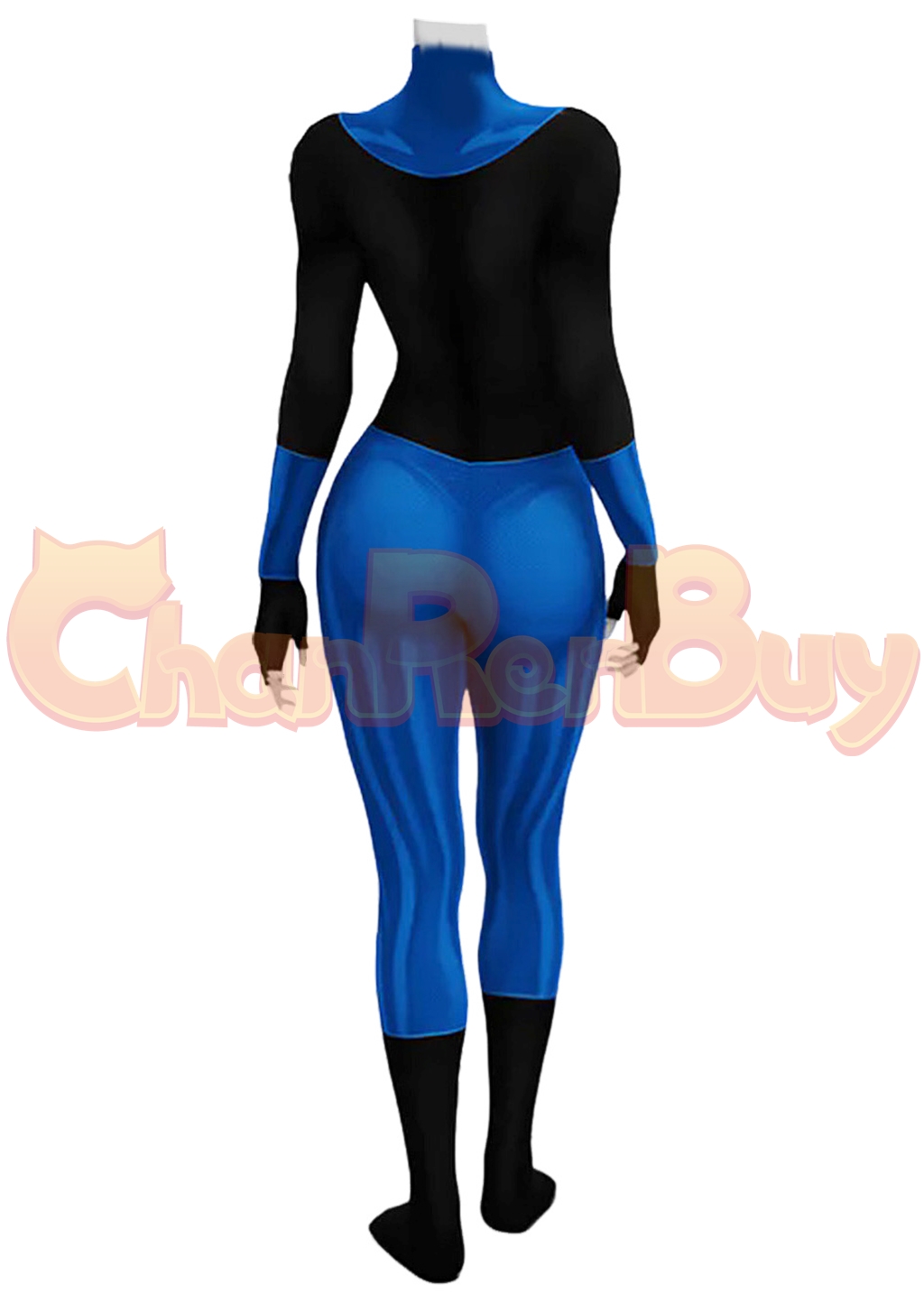 Mark Grayson Costume Invincible Bodysuit Cosplay Female Blue Ver for Adult Kids