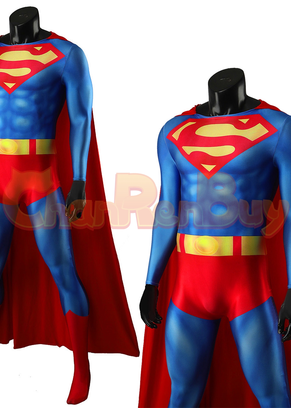 Superhero Man Costume Bodysuit Cosplay Ver.3 for Adult Kids