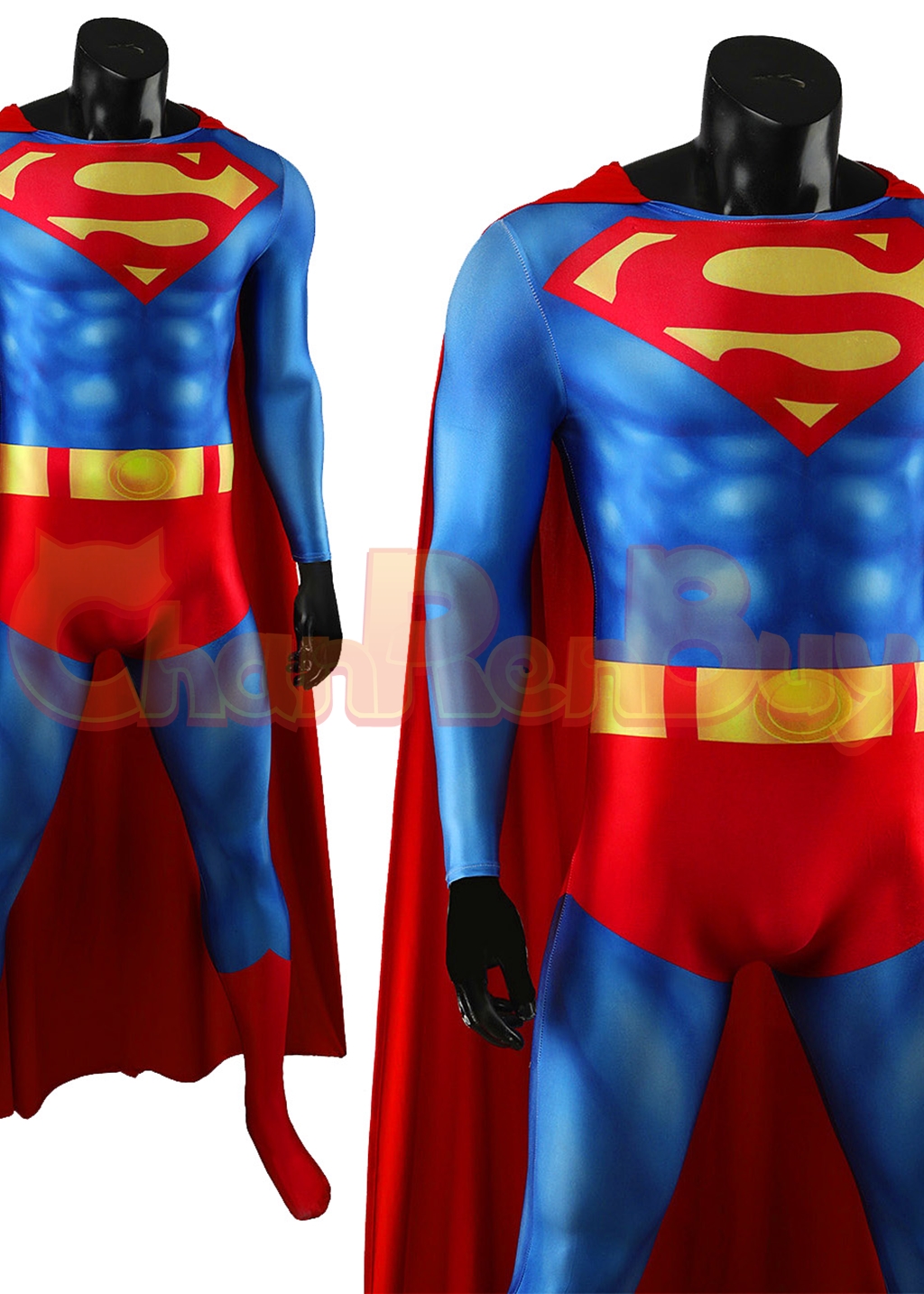 Superhero Man Costume Bodysuit Cosplay Ver.3 for Adult Kids