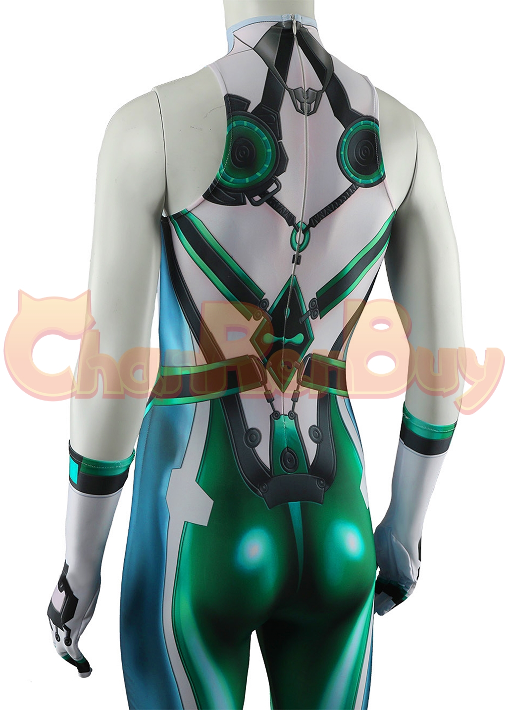 Eve Costume Stellar Blade Bodysuit Cosplay Green Ver for Adult Kids