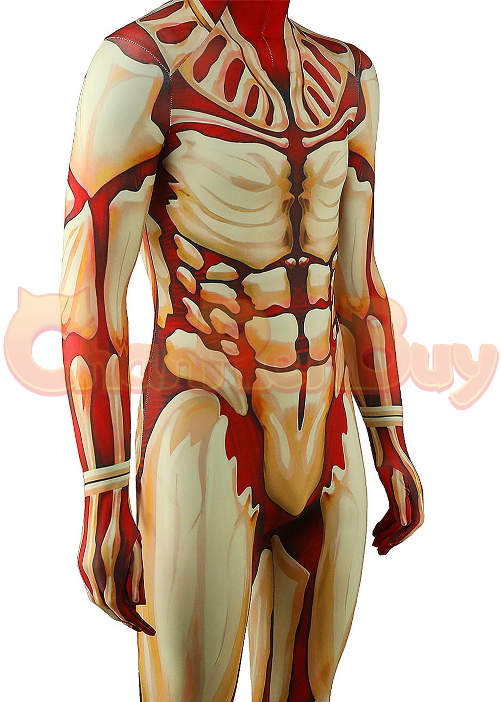 Armored Titan Costume Attack on Titan Bodysuit Cosplay for Adult Kids