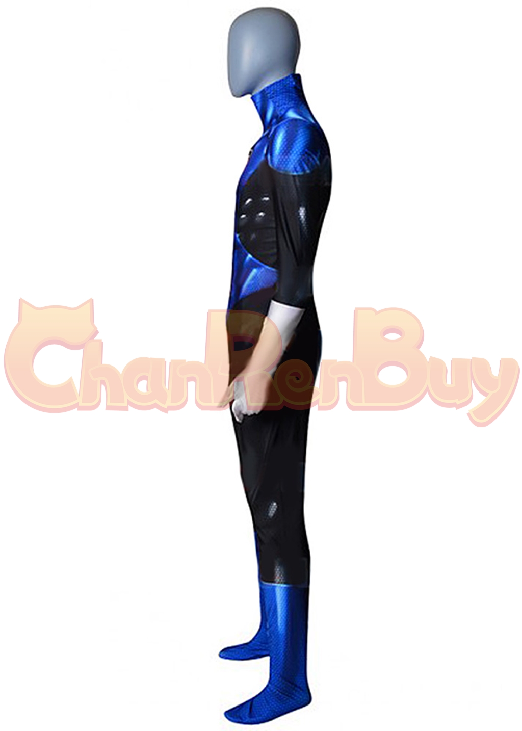 Blue Lantern Costume Green Lantern Bodysuit Ver.1 Cosplay for Adult Kids