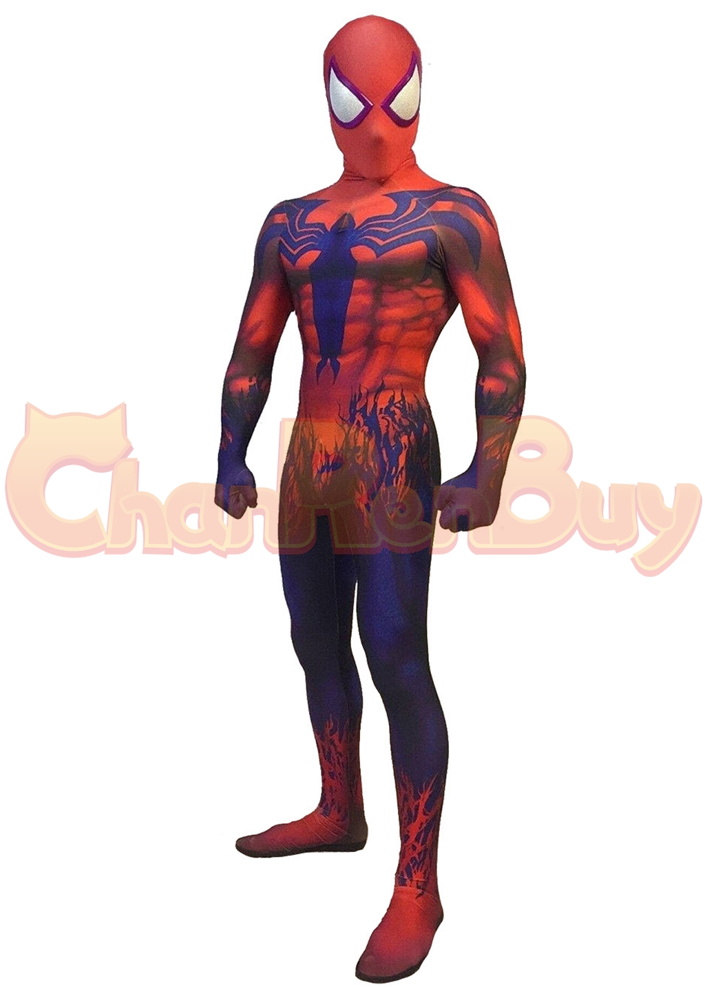 Toxin Costume Spider-Man 3 Bodysuit Cosplay for Adult Kids