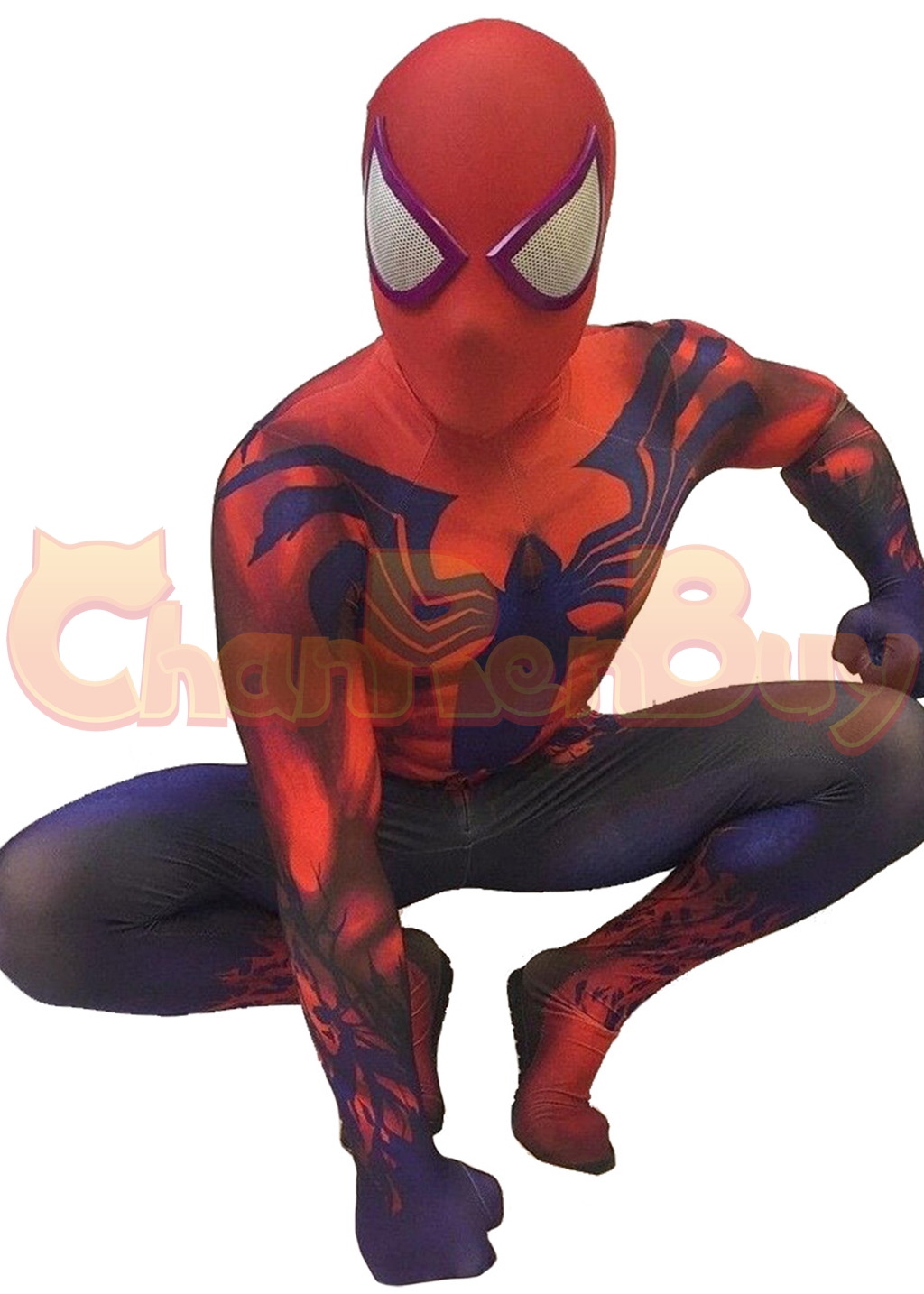 Toxin Costume Spider-Man 3 Bodysuit Cosplay for Adult Kids