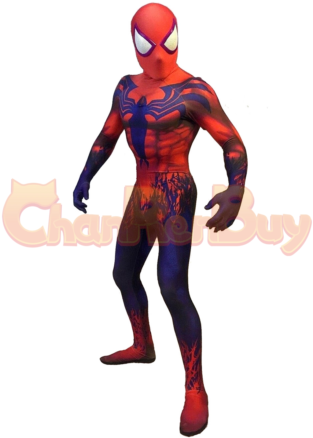 Toxin Costume Spider-Man 3 Bodysuit Cosplay for Adult Kids