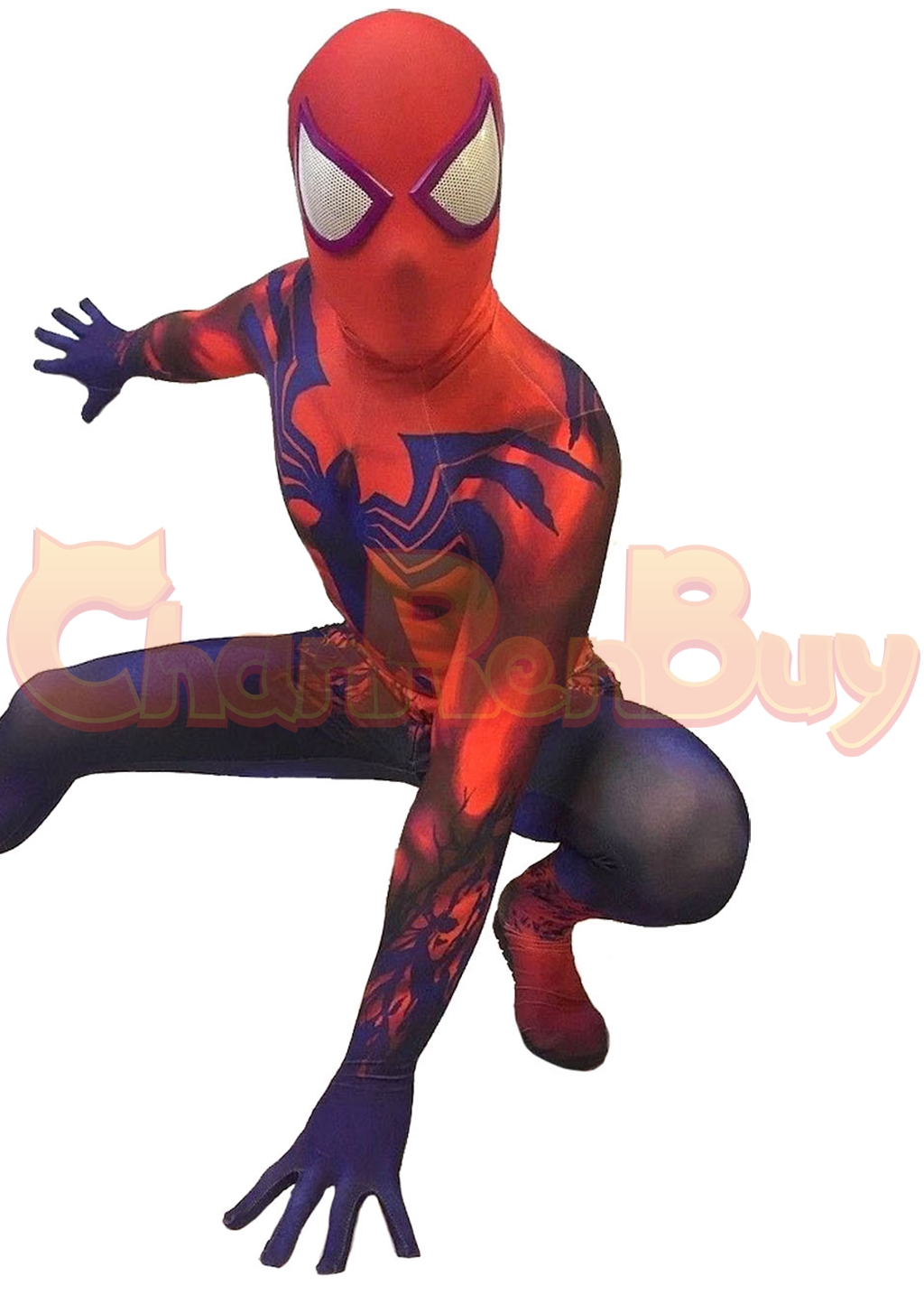 Toxin Costume Spider-Man 3 Bodysuit Cosplay for Adult Kids