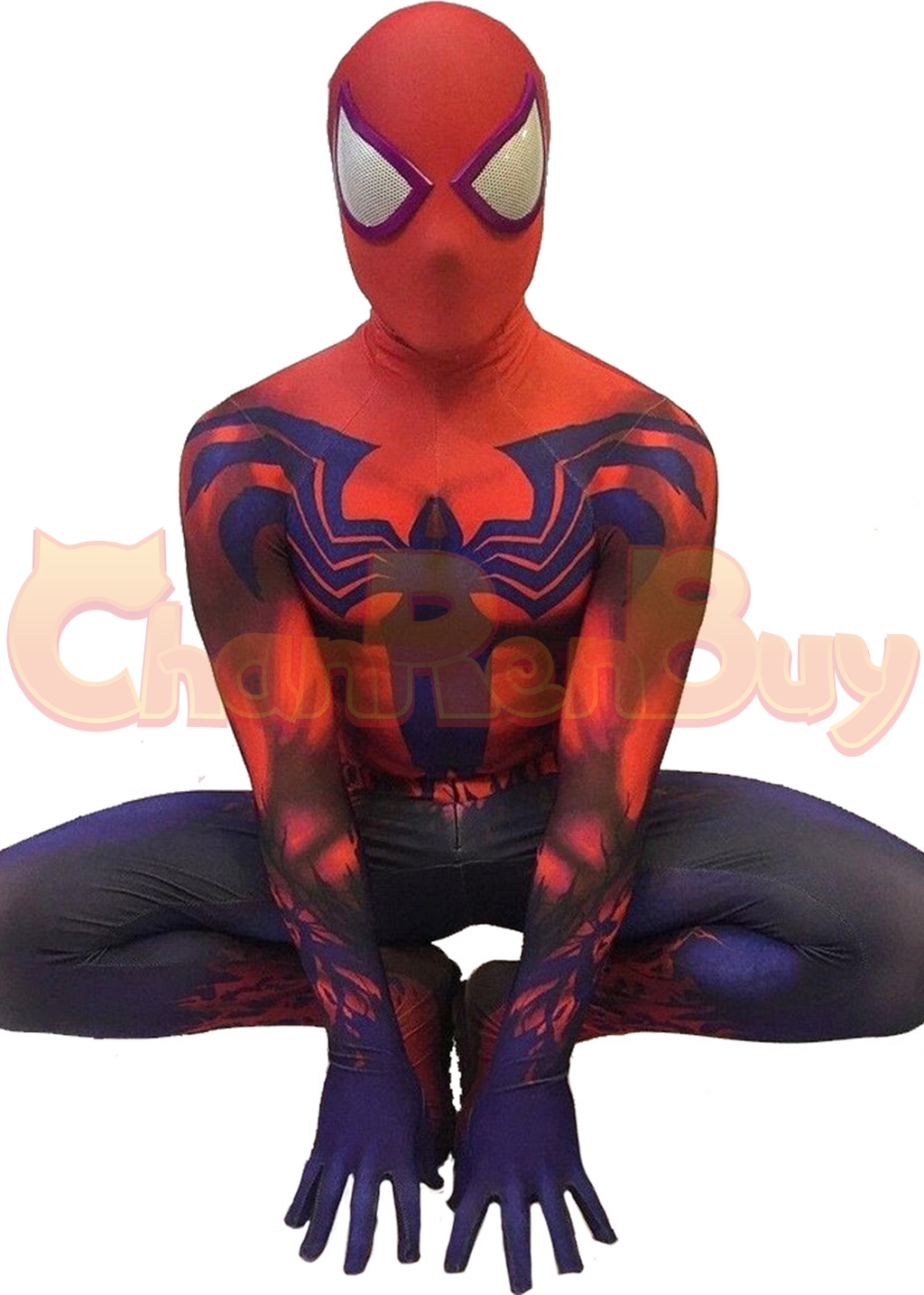 Toxin Costume Spider-Man 3 Bodysuit Cosplay for Adult Kids