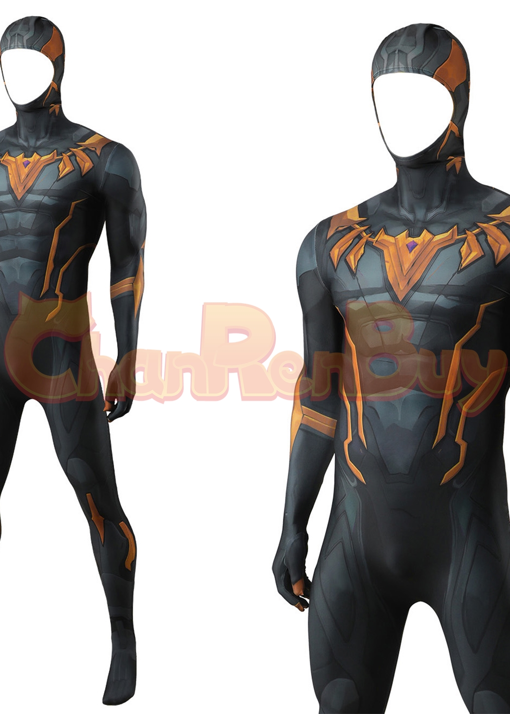 Black Panther Costume Marvel Rivals Bodysuit Cosplay for Adult Kids