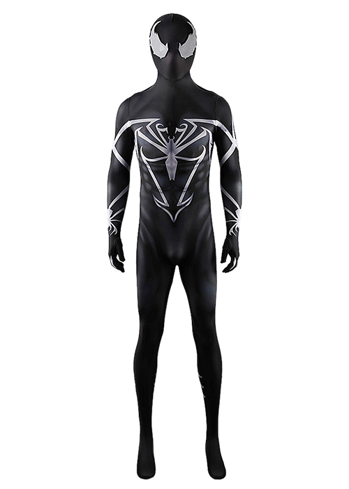 Spider-Man Ultimate Symbiote Venom Costume Cosplay Bodysuit for Adult Kid