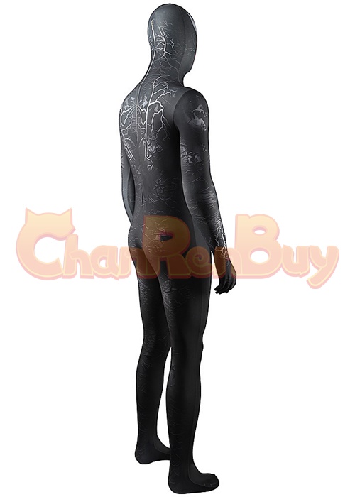 VENOM Eddie Brock Costume Cosplay Bodysuit for Adult Kid